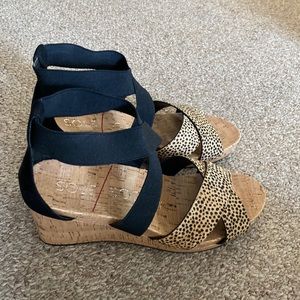 Soli society wedges- NEVER WORN